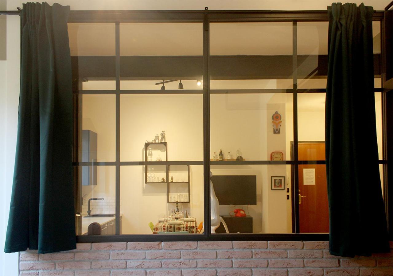 Industrial Design Loft - Appartamento Vicino Lo Stadio ボローニャ エクステリア 写真